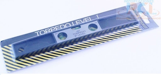 NIVEL TORPEDO 9" PROFESIONAL CON IMAN REF. VC070162 MARCA SCORPIO