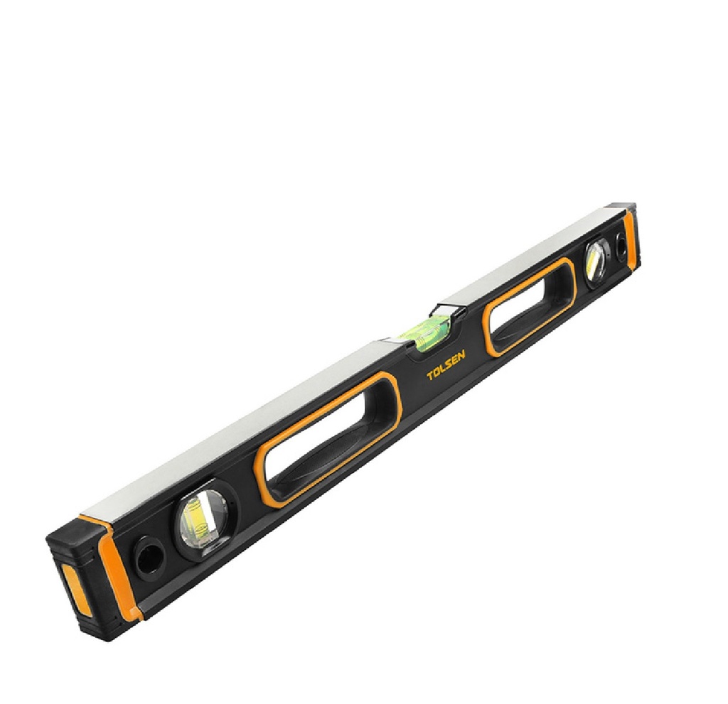 NIVEL CON MAGNÉTICO 60 MM 24" MARCO DE ALUMINIO BURBUJA LATERA 1,5MM REF 35112 MARCA TOLSEN