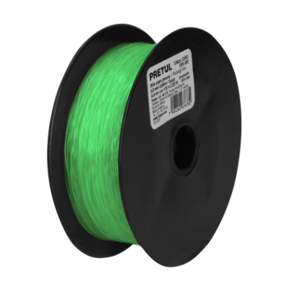 NYLON PARA PESCAR 0.80 MM X 100 MTS COLOR VERDE MOD.HIPE-80V REF. 22063 MARCA PRETUL