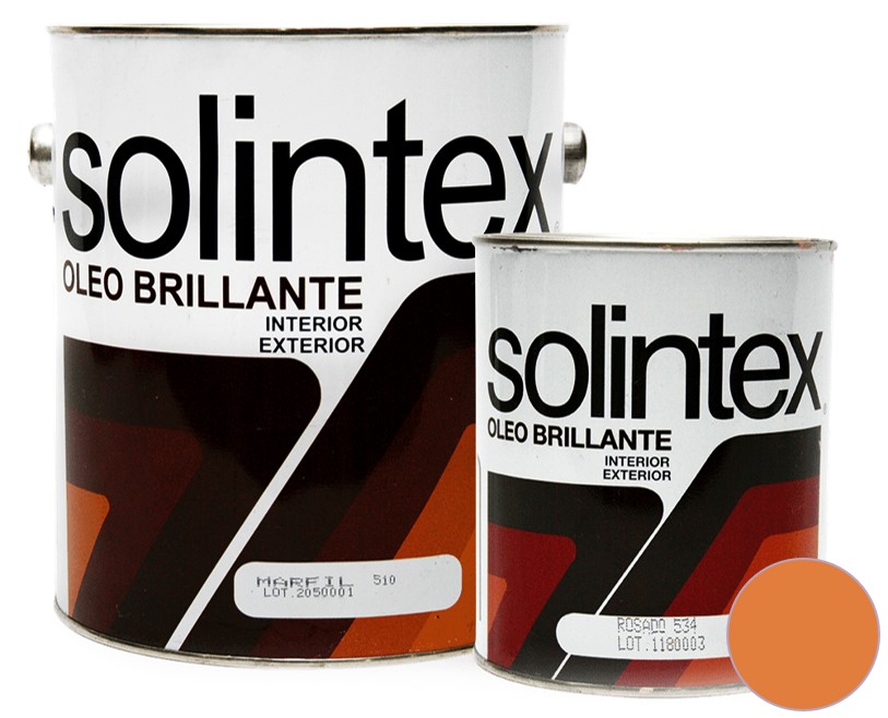 PINTURA OLEO BRILLANTE COLOR 517 1 GL COLOR AMARILLO INTENSO MARCA SOLINTEX