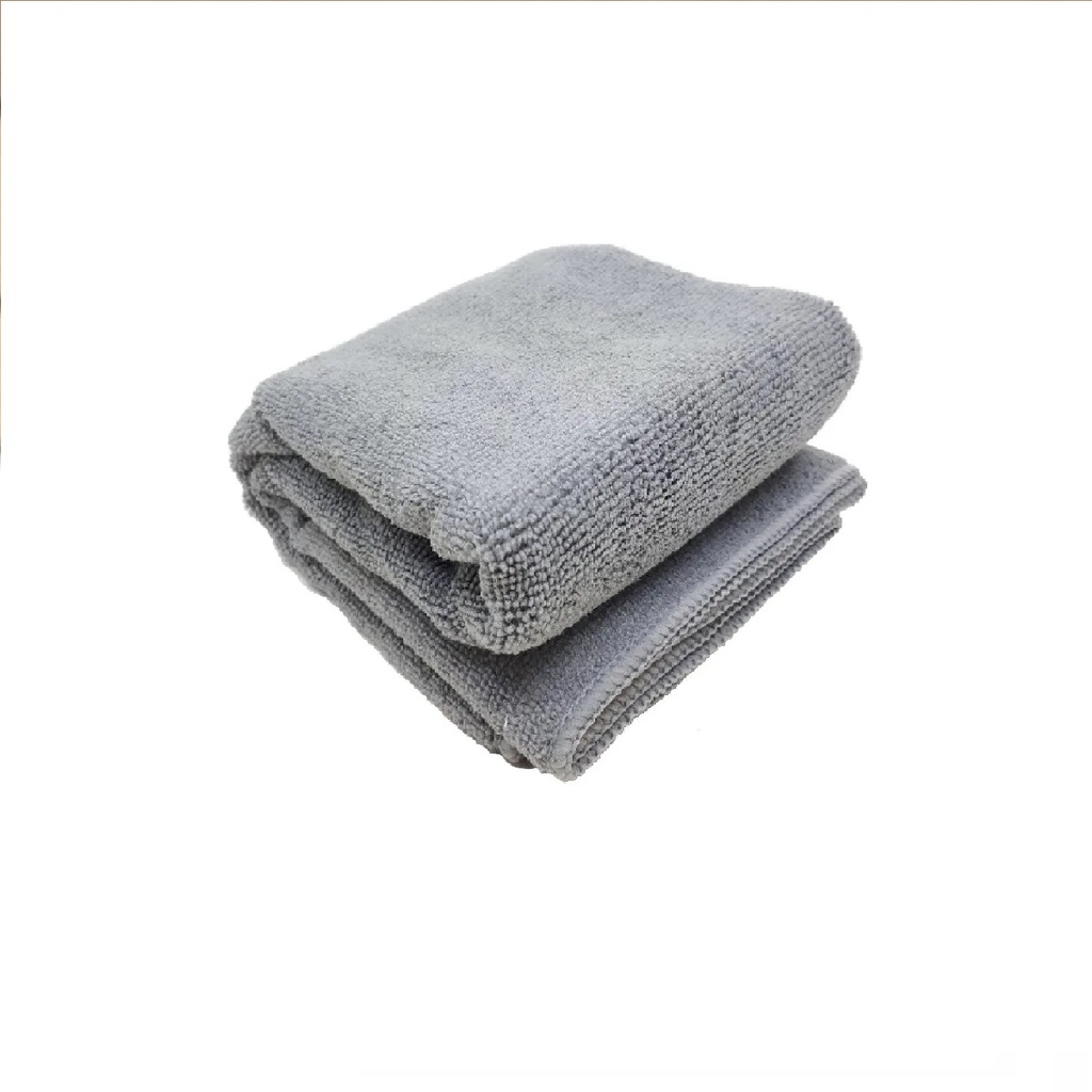 PAÑO MICROFIBRA 38 CM X 48 CM ( 15" X 19") COLOR GRIS MARCA MODERN HOME CONSUMO INTERNO
