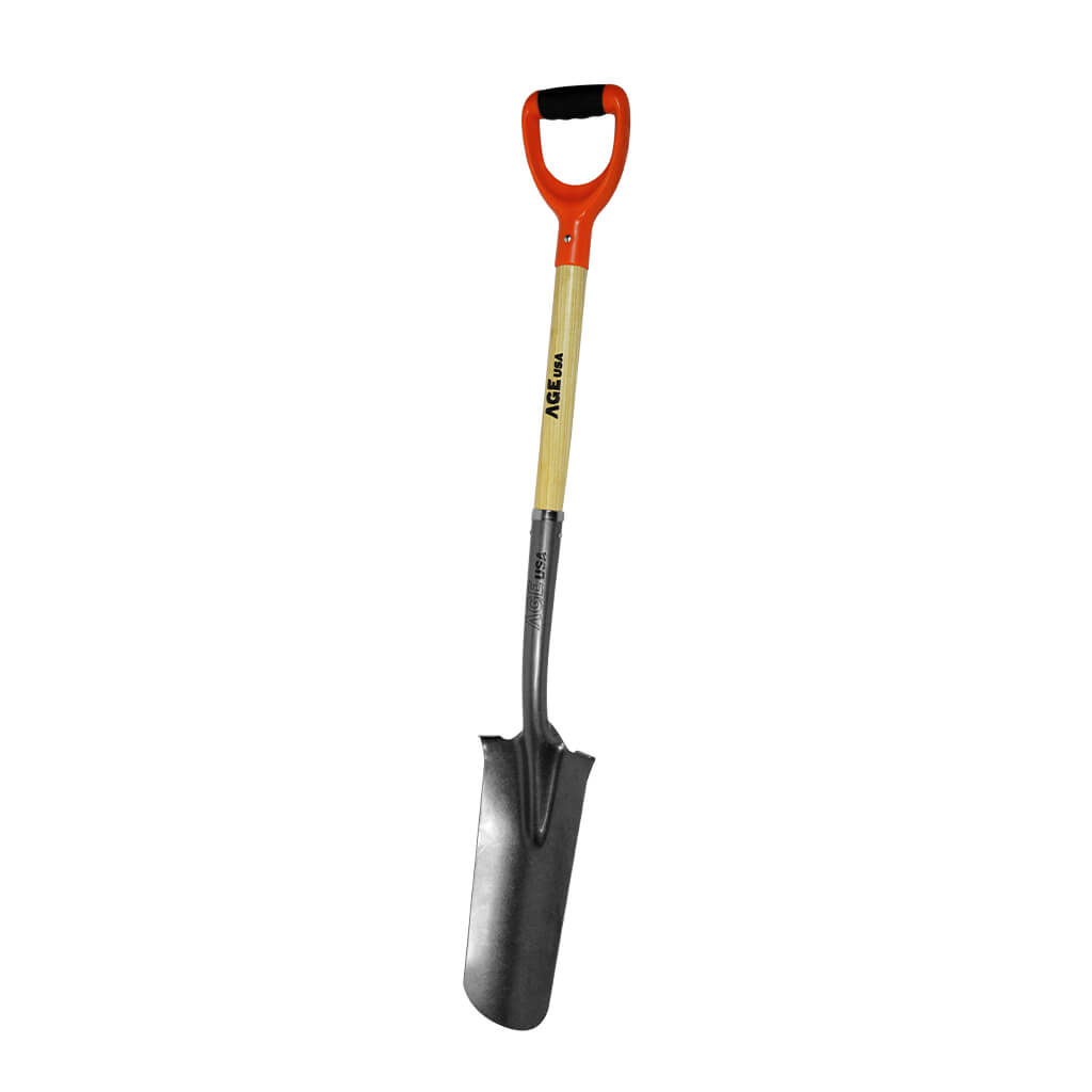 PALA ESPADA PALIN CON CABO MANGO DE MADERA DE 45 CM REF. AGNHPAES100M MARCA AGE USA
