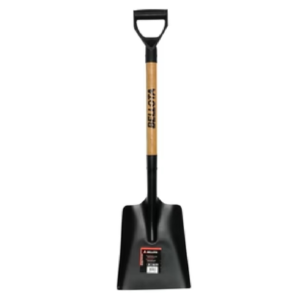 PALA CUADRADA CON CABO DE MADERA MANGO PVC DE 1.02 MTS REF. 300291MAP COD.5502-7MAP MARCA BELLOTA