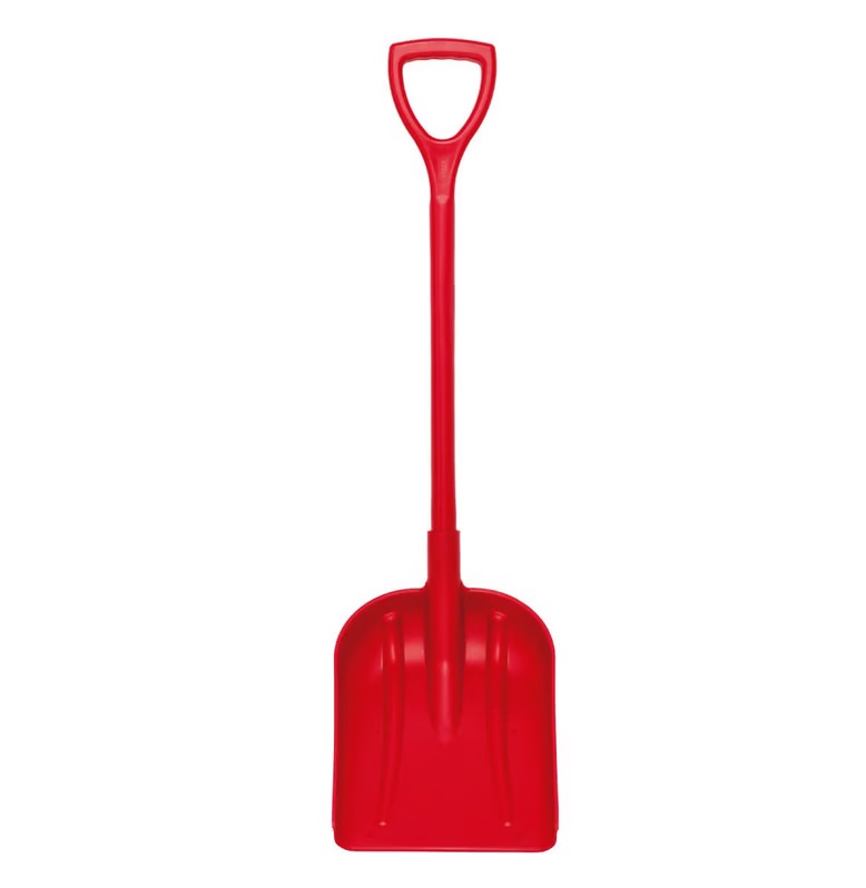 PALA CUADRADA PLASTICA ANTICHISPA REF. SHQ01PP100 MARCA BELLOTA