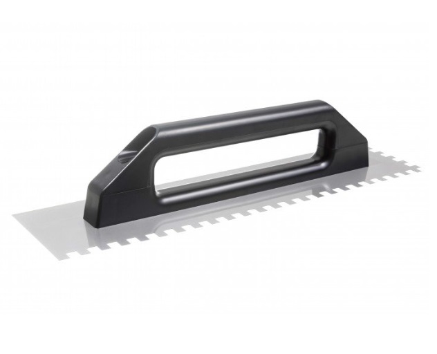 PALUSTRA- LLANA DENTADA ACERO INOX. 12MM X 12MM X 48CM/ PLASTICO CERRADO REF. 61353 /413533CORTAG RT