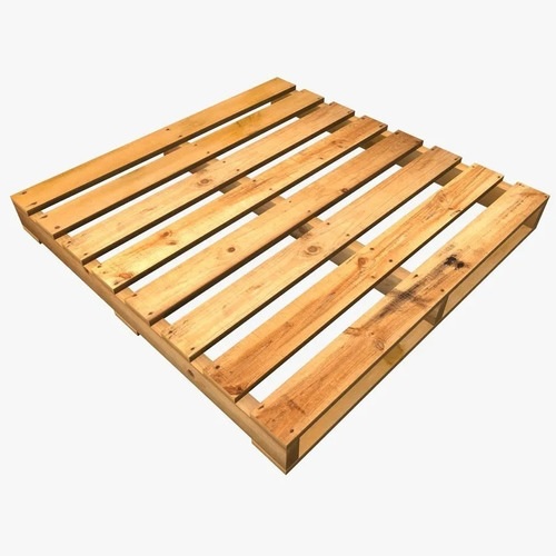 PALETA MADERA PINO 1.20X1.20 4 LISTONES 8 TABLAS SUPERIOR 4 TABLAS INFERIOR MARCA WOOD