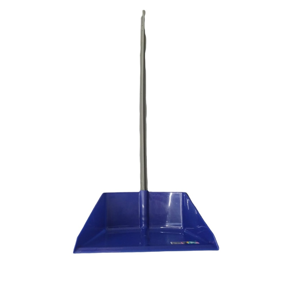 PALA GRANDE PARA BASURA CON CABO PLASTICO COLOR AZUL REF. 40401012 COD. 000548 MARCA PALMA REAL