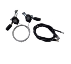 PALANCA DE CAMBIO DE ALUMINIO KIT ( DER+IZQ ) MOD.SSK-03+2P REF. 7453003261993 MARCA RALI