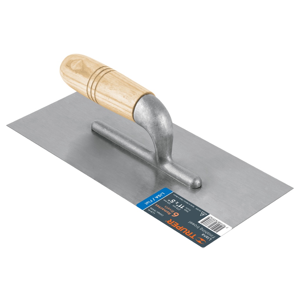 PALUSTRA LISA METAL M/MADERA 6 REMACHES MOD. LLM-6L REF. 15406 MARCA TRUPER
