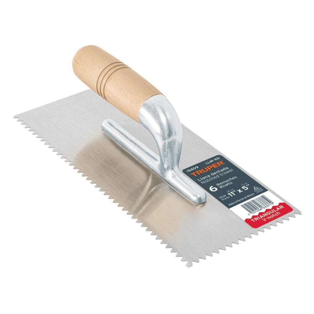 PALUSTRA DENTADA METAL M/MADERA 6" MOD. LLM-6D REF. 15409 MARCA TRUPER