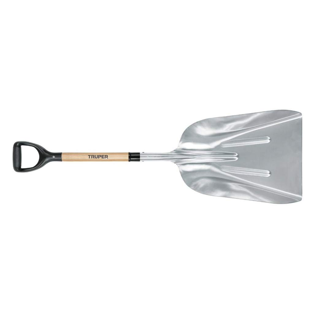 PALA DE ALUMINIO 38 CM X 52 CM C/MANGO MADERA ( PARA ALIMENTOS ) MOD-PALY-14 COD-17233 MARCA TRUPER