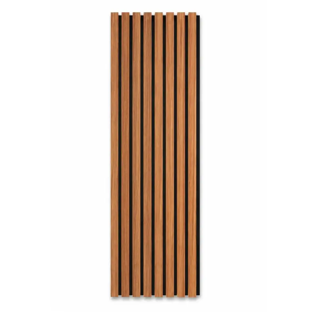 PANEL / PERFIL PARA PARED MADERA WALL PANEL INTERIOR 12CM X 2,80MT COLOR MATT TEAK MARCA AGT