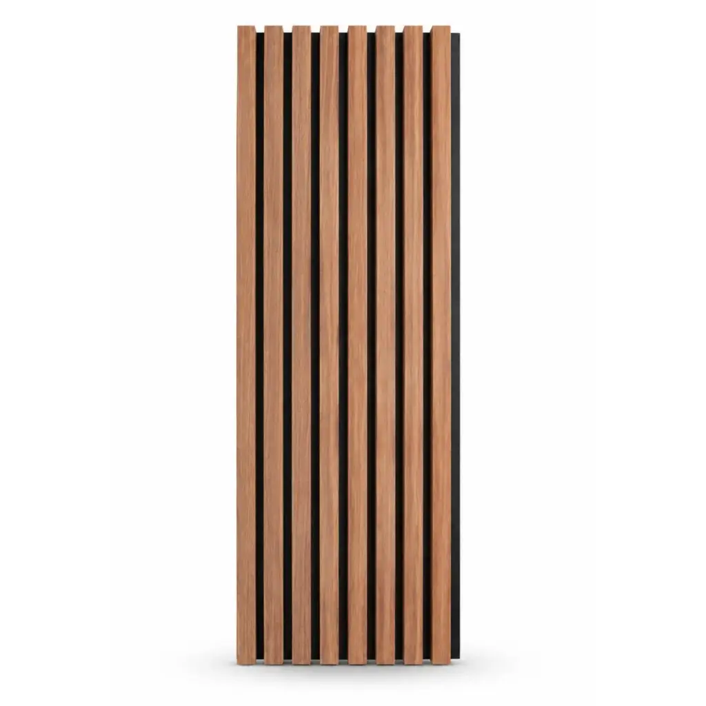 PANEL / PERFIL PARA PARED MADERA WALL PANEL INTERIOR 12CM X 2,80MT COLOR MATT LIGHT WALNUT MARCA AGT