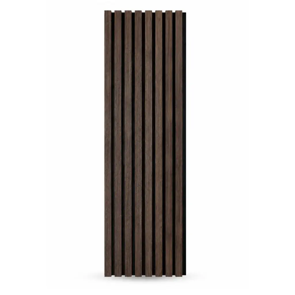 PANEL/PERFIL PARA PARED MADERA WALL PANEL INTERIOR 11CM X 2,80MT COLOR MATT ANTIGUE WALNUT MARCA AGT