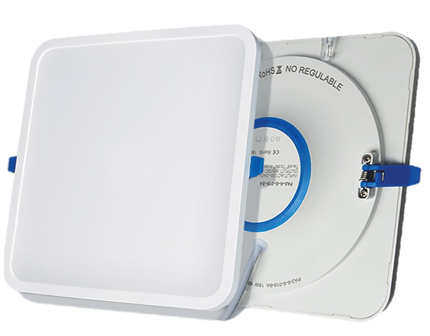 PANEL LED P/EMPOTRAR REF.308CHL CUADRADO 3" 8 W 4000 K HIGH LUMEN (100 - 305 V) REF. 308CHL LUCERNA