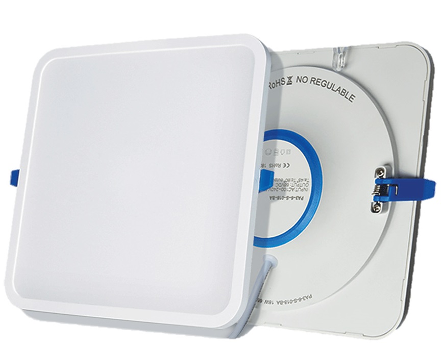PANEL LED P/EMPOTRAR REF.308CHL CUADRADO 3" 8 W 6500 K HIGH LUMEN (100 - 305 V) REF. 308CHL LUCERNA