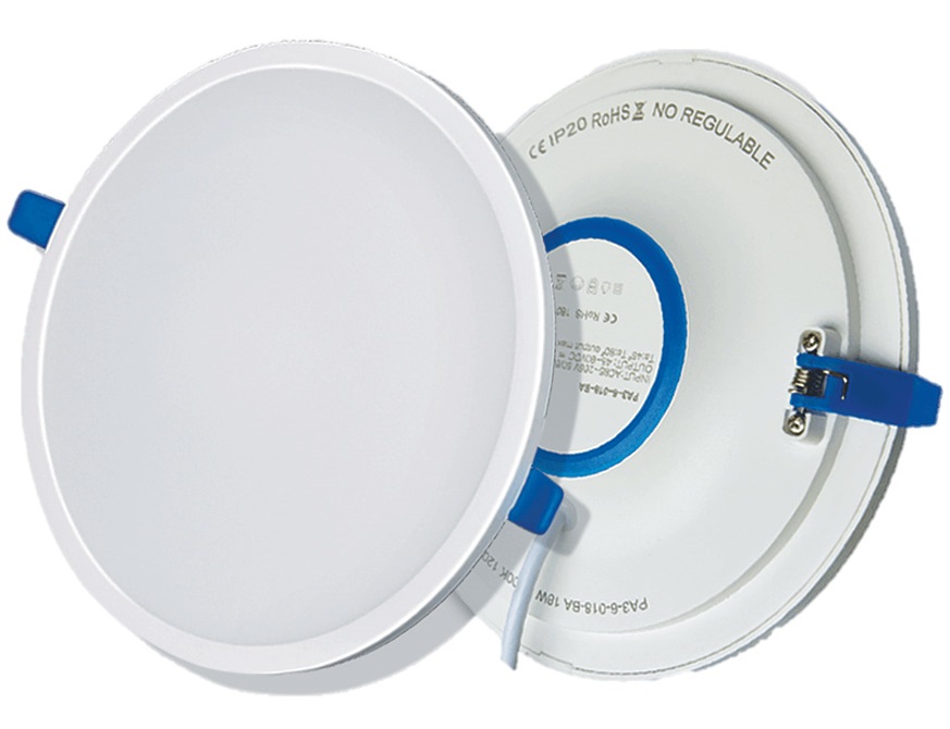 PANEL LED P/EMPOTRAR REF.308HL REDONDO 3" 8 W 6500 K HIGH LUMEN (100 - 305 V) REF. 308HL LUCERNA