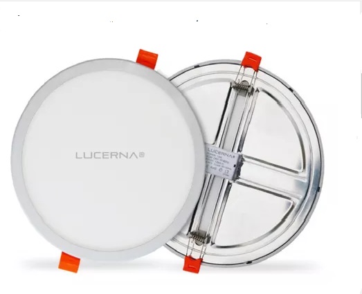 PANEL LED P/EMP AJUSTABLE REDONDO 6" 15 W 6500 K MULTV 85 - 265 V IP40 REF. 3706-B LUCERNA