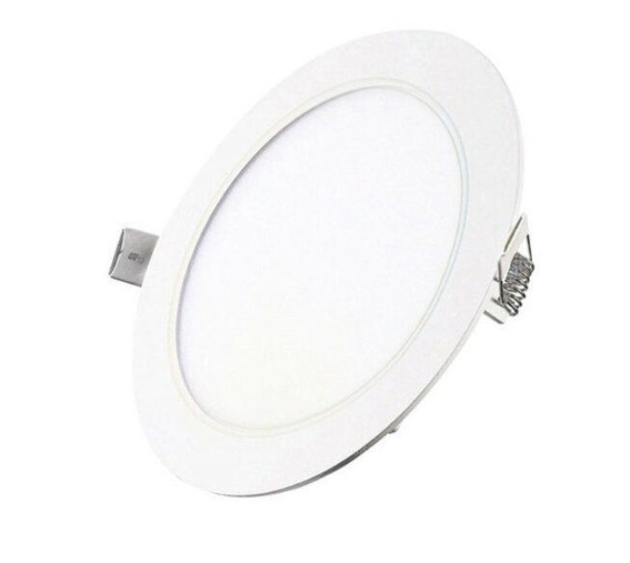 PANEL LED P/EMPOTRAR REDONDO 6" 15W 6500 K COMPACTA REF. 615CL ( 100 - 265 V ) MARCA LUCERNA