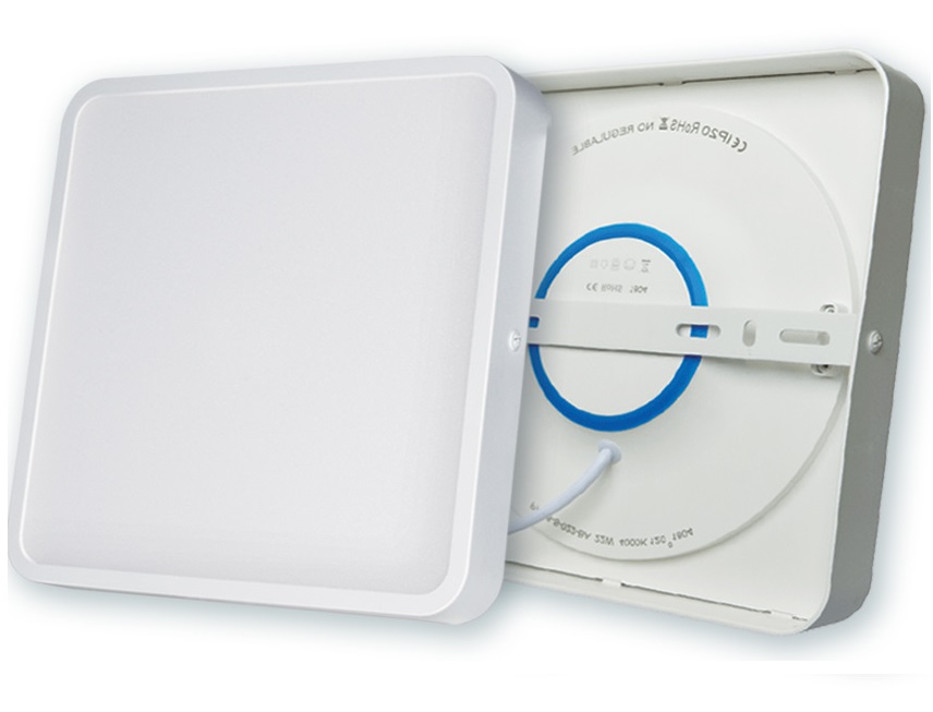 PANEL LED SUPERFICIAL REF.618SCHL CUADRADO 6" 18W 6500K HIGH LUMEN (100 - 305 V) REF.618SCHL LUCERNA