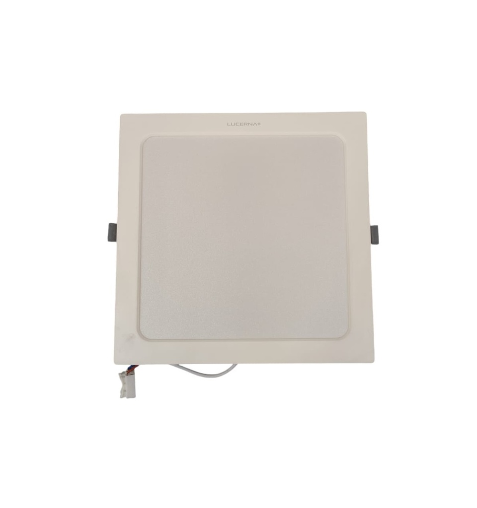 PANEL LED P/EMPOTRAR CUADRADA 8" 20 W 3000 K COMPACTA REF. 820CCL ( 100 - 277 V ) MARCA LUCERNA