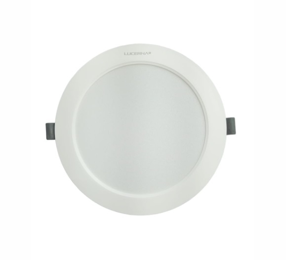 PANEL LED P/EMPOTRAR REDONDO 8" 20 W 3000 K COMPACTA REF. 820CL ( 100 - 265 V ) MARCA LUCERNA