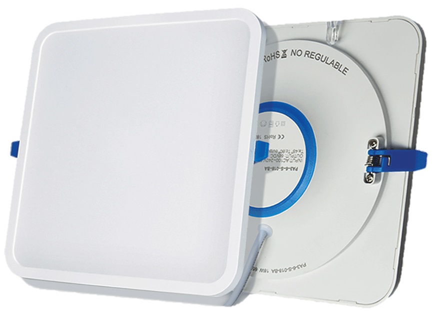 PANEL LED P/EMPOTRAR REF.822CHL CUADRADO 8" 22 W 4000 K HIGH LUMEN (100 - 305 V) REF.822CHL LUCERNA