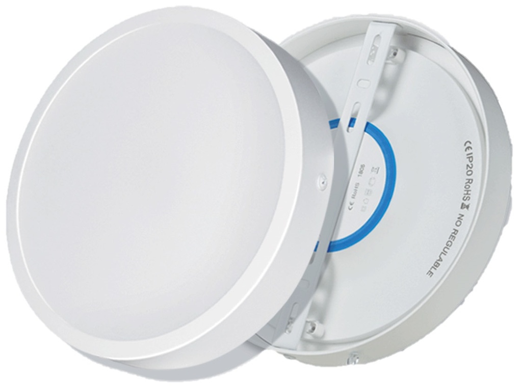 PANEL LED SUPERFICIAL REF.822SHL REDONDO 8" 22 W 6500 K HIGH LUMEN (100 - 305 V) REF.822SHL LUCERNA