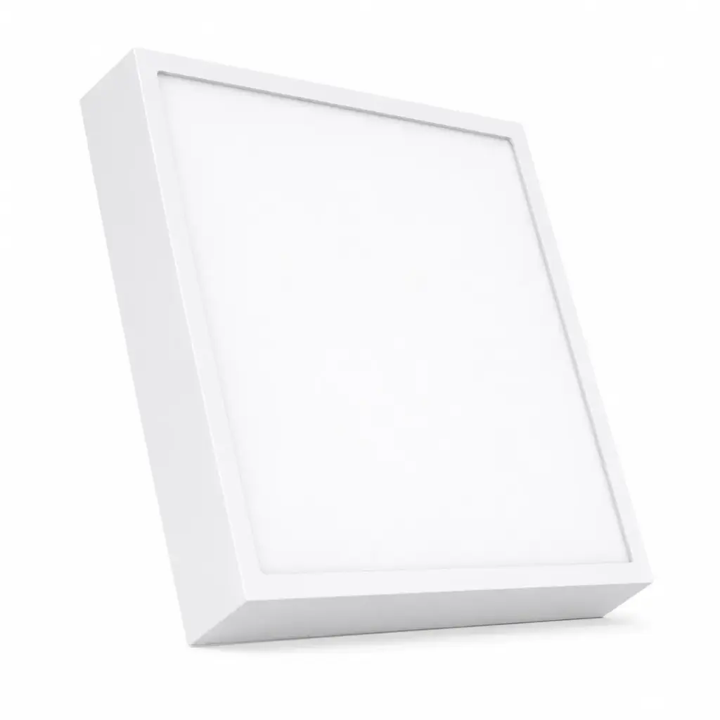 PANEL LED SUPERFICIAL CUADRADO 8" 36 W 6500K MAXI LUMEN MULTV (100 - 277V) REF.836SCML MARCA LUCERNA
