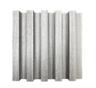 PANEL P/ PARED PVC WALL PANEL INTERIOR 20CM X 2CM X 2,90 MTS UTIL 18CM GRIS CLARO NANUM LIGHT
