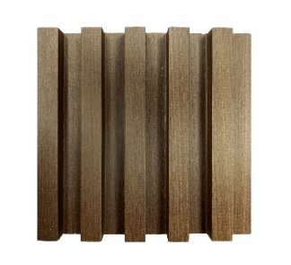 PANEL P/ PARED PVC WALL PANEL INTERIOR 20CM X 2CM X 2,90 MTS UTIL 18CM MARRON OSC, NANUM LIGHT