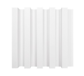 PANEL P/ PARED PVC WALL PANEL INTERIOR 20CM X 2CM X 2,90 MTS UTIL 18CM BLANCO NANUM LIGHT