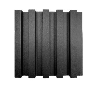 PANEL P/ PARED WPC WALL PANEL INTERIOR 20CM X 2CM X 2,90 MTS UTIL 18CM NEGRO NANUM LIGHT