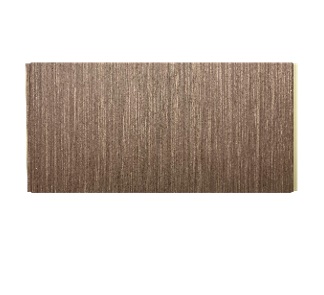 PANEL P/ PARED WPC WALL PANEL LISO INTERIOR 40CM X 0,90CM X 2,90 MTS MARRON NANUM LIGHT