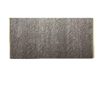 PANEL P/ PARED WPC WALL PANEL LISO INTERIOR 40CM X 0,90CM X 2,90 MTS GRIS CLARO NANUM LIGHT