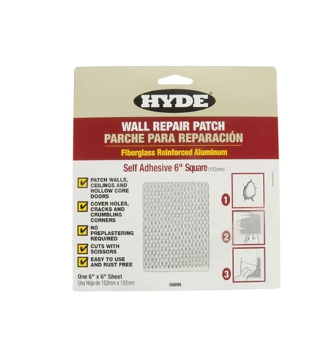PARCHE PARA REFACCION 6" X 6" REF. 09899 MARCA HYDE