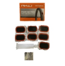 PARCHE PARA BICICLETA FRIO KIT 7 PIEZAS MOD. RS-6043 REF. 7453003200640 MARCA RALI