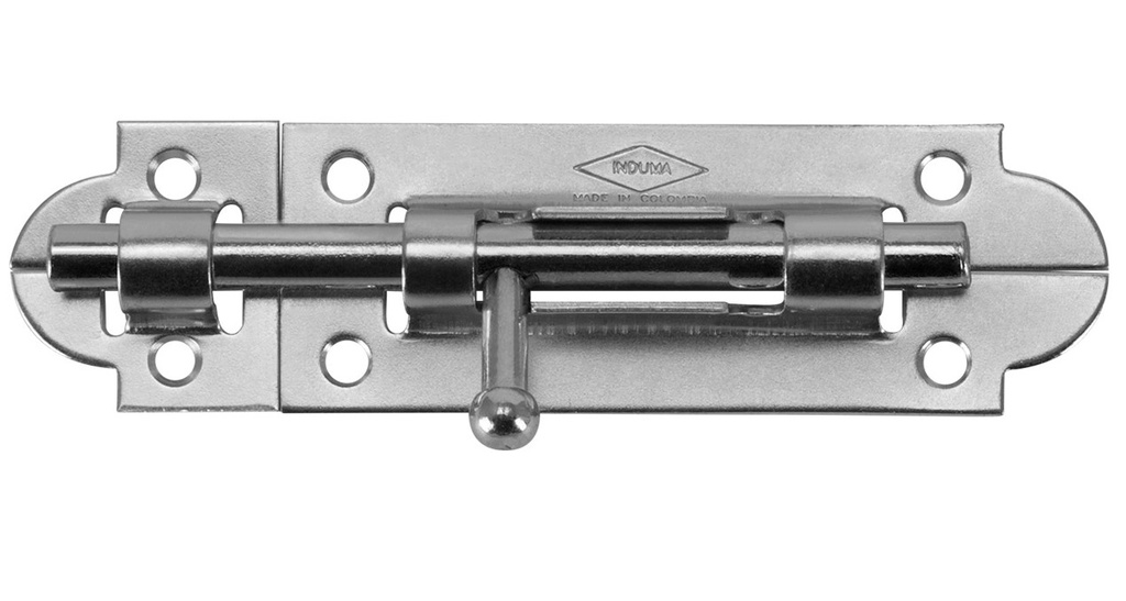 PASADOR ALEMAN DE 2 1/2" LATON CAL 18 ST REF. 15010102 COD. 376652 MARCA INDUMA