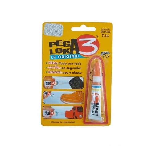 PEGA LOKA 3 ORIGINAL INSTANTANEA 5 GR REF. AS-19693 MARCA PRODUMIN