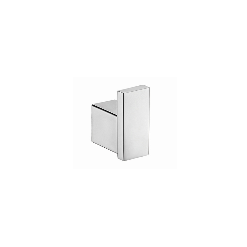 PERCHERO CROMADO DECORATIVO SERIE TOKIO SQUARE REF.BM-T5010MP MARCA BM