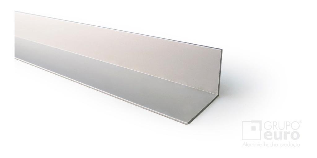 PERFIL ANGULO DE ALUMINIO NATURAL DE 3.66 MTS MARCA BUILDCO
