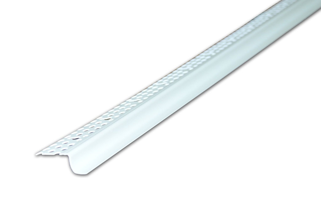 PERFIL DE SOMBRA PVC EN "Z" DE 1/2" X 3.05 MTS COD.PPS234 MARCA BUILDCO