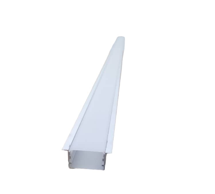 PERFIL DE ALUMINIO ALTO 15MM x 33MM ANCHO CINTA LED COB-SMD 1 MT REF.LUM-309 MARCA LUMIND
