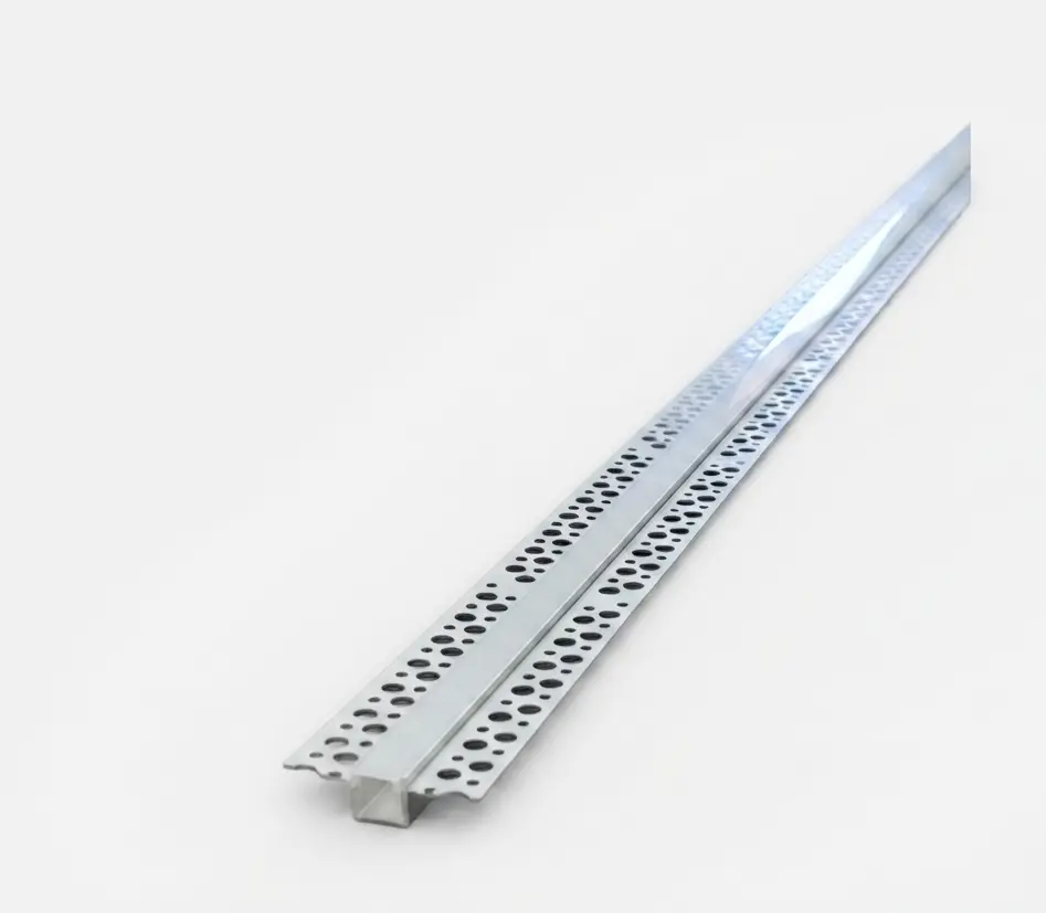 PERFIL DE ALUMINIO ALTO P/EMPOTRAR 6 X 1.5 X 2 CM P/CINTA COB 3 MTS C/DIFUSOR REF.LUM-347 LUMIND
