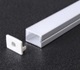 PERFIL DE ALUMINIO ALTO P/SUPERFICIAL 2 X 1 CM X 3 MTS COLOR PLATEADO REF.LUM-554-2 LUMIND
