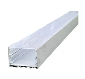 PERFIL DE ALUMINIO ALTO SUPERFICIAL 35 X 5 CM 3 MTS COLOR BLANCO REF. LUM-958-W LUMIND