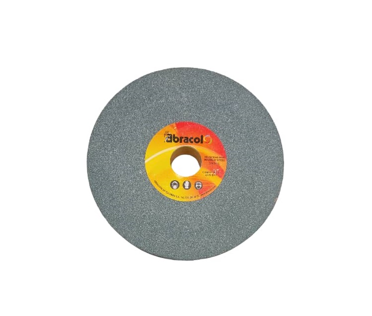 PIEDRA P/ESMERIL EN CARBURO DE SILICIO VERDE RT1 200 X 25 X 31,75 MM GRANO 60 REF-003608 /05 ABRACOL