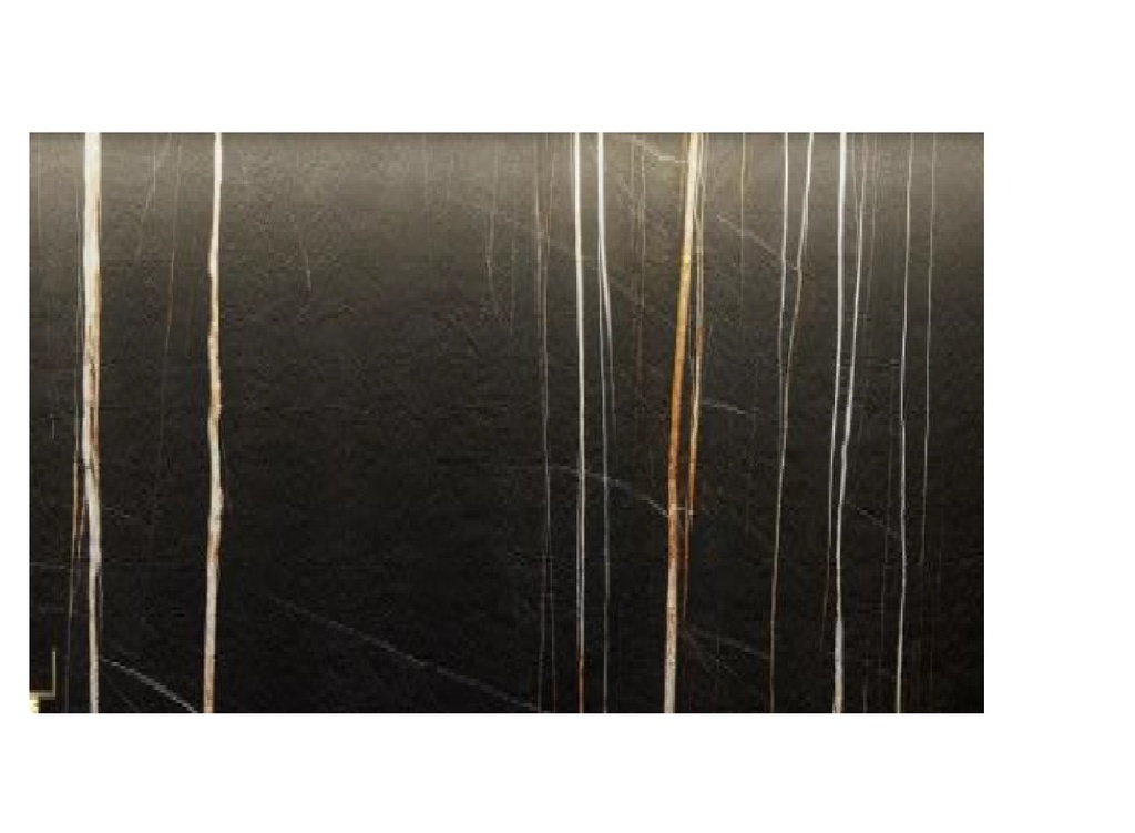 PIEDRA SINTERIZADA SAHARA NOIR EXTRA BOCCIARDATO CEPILLADO 3.24 X 1.62 MTS ESP. 12 MM MARCA LAMINAM