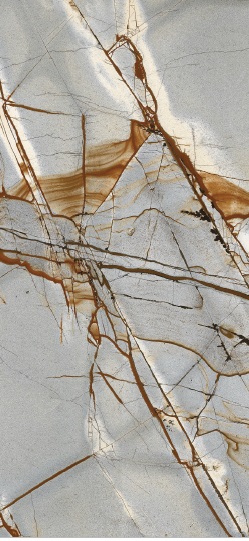 PIEDRA SINTERIZADA BERI STONE PULIDO DE 1,80 MT X 0,90 MT ( 1.62 MT 2 ) ESPESOR 13 MM CALACATTA GOLD OVERLAND