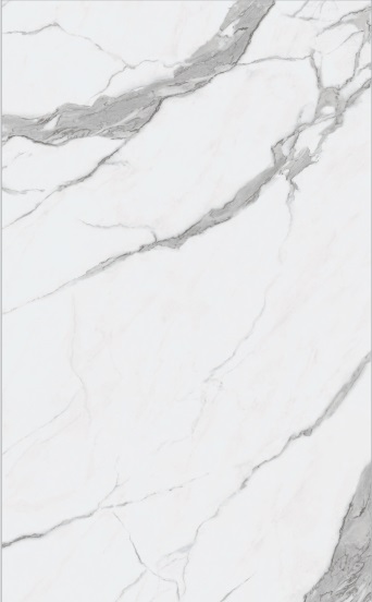 PIEDRA SINTERIZADA MATE DE 0,90 MTS X 2,65 MTS (2,39 mts2) ESP.6,50 MM CALACATTA BETOGLLI OVERLAND